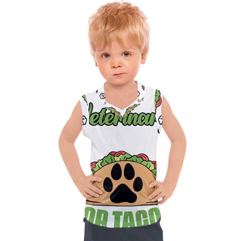 Veterinary Medicine T- Shirt Will Give Veterinary Advice For Tacos Funny Vet Med Worker T- Shirt Kids  Sport Tank Top by ZUXUMI