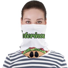 Veterinary Medicine T- Shirt Will Give Veterinary Advice For Tacos Funny Vet Med Worker T- Shirt Face Seamless Bandana (adult) by ZUXUMI