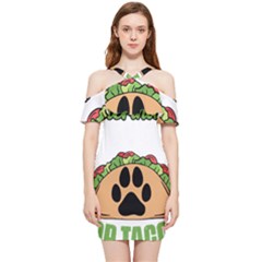 Veterinary Medicine T- Shirt Will Give Veterinary Advice For Tacos Funny Vet Med Worker T- Shirt Shoulder Frill Bodycon Summer Dress by ZUXUMI