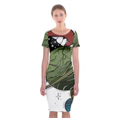 Black Hole T- Shirt Planet Eater Colour T- Shirt Classic Short Sleeve Midi Dress by EnriqueJohnson