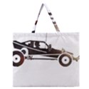 Vintage Rc Cars T- Shirt Grunge Vintage Modelcar Classic Rc Buggy Racing Cars Addict T- Shirt (1) Zipper Large Tote Bag View1