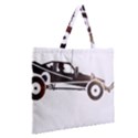 Vintage Rc Cars T- Shirt Grunge Vintage Modelcar Classic Rc Buggy Racing Cars Addict T- Shirt (1) Zipper Large Tote Bag View2