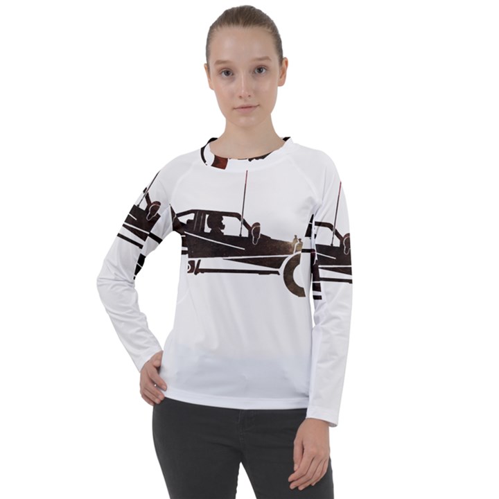 Vintage Rc Cars T- Shirt Grunge Vintage Modelcar Classic Rc Buggy Racing Cars Addict T- Shirt (1) Women s Long Sleeve Raglan T-Shirt