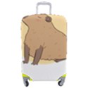 Capybara T- Shirt Cute Gentlemen Capybara T- Shirt Yoga Reflexion Pose T- Shirtyoga Reflexion Pose T- Shirt Luggage Cover (Medium) View1