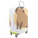 Capybara T- Shirt Cute Gentlemen Capybara T- Shirt Yoga Reflexion Pose T- Shirtyoga Reflexion Pose T- Shirt Luggage Cover (Medium) View2