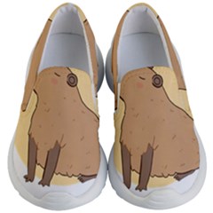 Capybara T- Shirt Cute Gentlemen Capybara T- Shirt Yoga Reflexion Pose T- Shirtyoga Reflexion Pose T- Shirt Kids Lightweight Slip Ons by hizuto