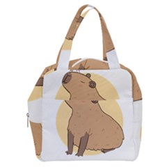 Capybara T- Shirt Cute Gentlemen Capybara T- Shirt Yoga Reflexion Pose T- Shirtyoga Reflexion Pose T- Shirt Boxy Hand Bag by hizuto