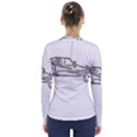 Vintage Rc Cars T- Shirt Grunge Vintage Modelcar Classic Rc Buggy Racing Cars Addict T- Shirt V-Neck Long Sleeve Top View2