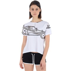 Vintage Rc Cars T- Shirt Grunge Vintage Modelcar Classic Rc Buggy Racing Cars Addict T- Shirt Open Back Sport T-shirt by ZUXUMI