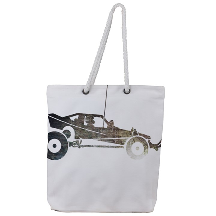 Vintage Rc Cars T- Shirt Vintage Modelcar Classic Rc Buggy Racing Cars Addict T- Shirt (1) Full Print Rope Handle Tote (Large)