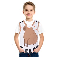 Capybara T- Shirt Cute Gentlemen Capybara T- Shirt Yoga Reflexion Pose T- Shirtyoga Reflexion Pose T- Shirt Kids  Basketball Tank Top by hizuto