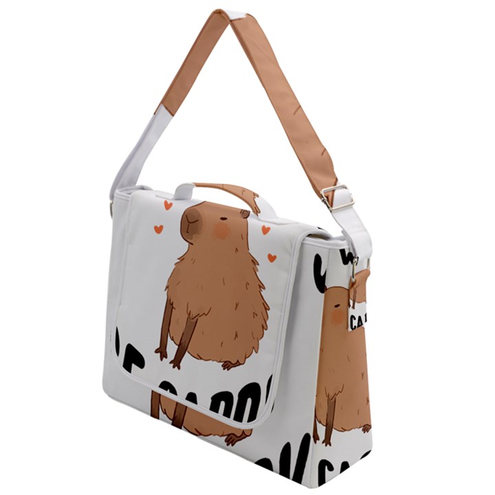 Capybara T- Shirt Cute Gentlemen Capybara T- Shirt Yoga Reflexion Pose T- Shirtyoga Reflexion Pose T- Shirt Box Up Messenger Bag