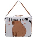 Capybara T- Shirt Cute Gentlemen Capybara T- Shirt Yoga Reflexion Pose T- Shirtyoga Reflexion Pose T- Shirt Box Up Messenger Bag View3