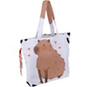 Capybara T- Shirt Cute Gentlemen Capybara T- Shirt Yoga Reflexion Pose T- Shirtyoga Reflexion Pose T- Shirt Drawstring Tote Bag View2