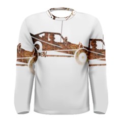 Vintage Rc Cars T- Shirt Vintage Modelcar Classic Rc Buggy Racing Cars Addict T- Shirt Men s Long Sleeve T-shirt by ZUXUMI