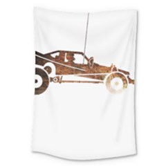 Vintage Rc Cars T- Shirt Vintage Modelcar Classic Rc Buggy Racing Cars Addict T- Shirt Large Tapestry by ZUXUMI