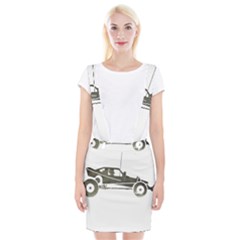 Vintage Rc Cars T- Shirt Vintage Sundown Retro Rc Buggy Racing Cars Addict T- Shirt Braces Suspender Skirt by ZUXUMI