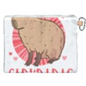 Capybara T- Shirt Just A Girl Who Loves Capybaras T- Shirt Yoga Reflexion Pose T- Shirtyoga Reflexion Pose T- Shirt Canvas Cosmetic Bag (XXL) View2