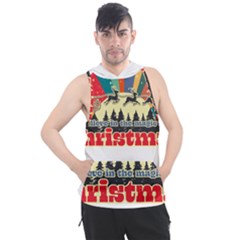 Vintage T- Shirt Vintage Believe In The Magic T- Shirt Men s Sleeveless Hoodie by ZUXUMI