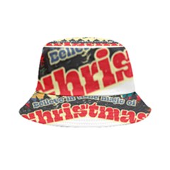 Vintage T- Shirt Vintage Believe In The Magic T- Shirt Inside Out Bucket Hat by ZUXUMI