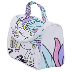 Waitress T- Shirt Awesome Unicorn Waitresses Are Magical For A Waiting Staff T- Shirt Satchel Handbag by ZUXUMI