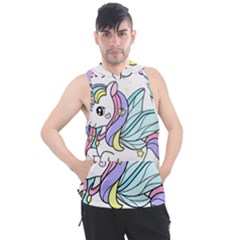 Waitress T- Shirt Awesome Unicorn Waitresses Are Magical For A Waiting Staff T- Shirt Men s Sleeveless Hoodie by ZUXUMI