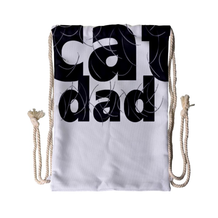 Cat Dad Gray Hair T- Shirt Cat Dad Gray Hair T- Shirt Yoga Reflexion Pose T- Shirtyoga Reflexion Pose T- Shirt Drawstring Bag (Small)