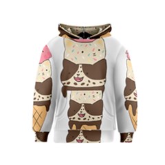 Cat Ice Cream T- Shirt Cute Cat Cream Cone T- Shirt Yoga Reflexion Pose T- Shirtyoga Reflexion Pose T- Shirt Kids  Pullover Hoodie