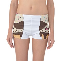 Cat Ice Cream T- Shirt Cute Cat Cream Cone T- Shirt Yoga Reflexion Pose T- Shirtyoga Reflexion Pose T- Shirt Reversible Boyleg Bikini Bottoms