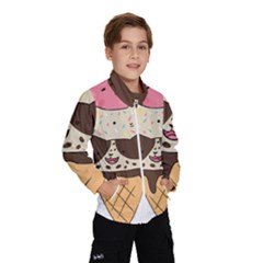 Cat Ice Cream T- Shirt Cute Cat Cream Cone T- Shirt Yoga Reflexion Pose T- Shirtyoga Reflexion Pose T- Shirt Kids  Windbreaker