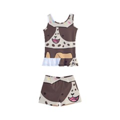 Cat Ice Cream T- Shirt Cute Cat Cream Cone T- Shirt Yoga Reflexion Pose T- Shirtyoga Reflexion Pose T- Shirt Kids  Boyleg Swimsuit