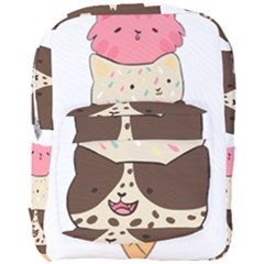 Cat Ice Cream T- Shirt Cute Cat Cream Cone T- Shirt Yoga Reflexion Pose T- Shirtyoga Reflexion Pose T- Shirt Full Print Backpack