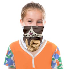 Cat Ice Cream T- Shirt Cute Cat Cream Cone T- Shirt Yoga Reflexion Pose T- Shirtyoga Reflexion Pose T- Shirt Face Covering Bandana (kids)