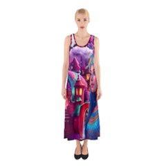 Fantasy Arts  Sleeveless Maxi Dress by Internationalstore