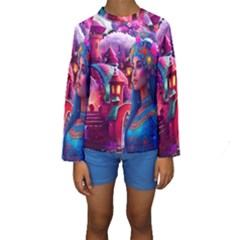 Fantasy Arts  Kids  Long Sleeve Swimwear by Internationalstore