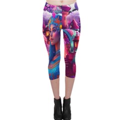 Fantasy Arts  Capri Leggings  by Internationalstore