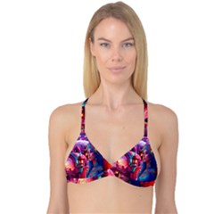 Fantasy Arts  Reversible Tri Bikini Top by Internationalstore