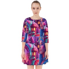 Fantasy Arts  Smock Dress by Internationalstore