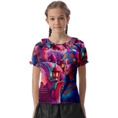 Fantasy Arts  Kids  Frill Chiffon Blouse by Internationalstore