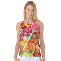 Aesthetic Candy Art Women s Basketball Tank Top by Internationalstore