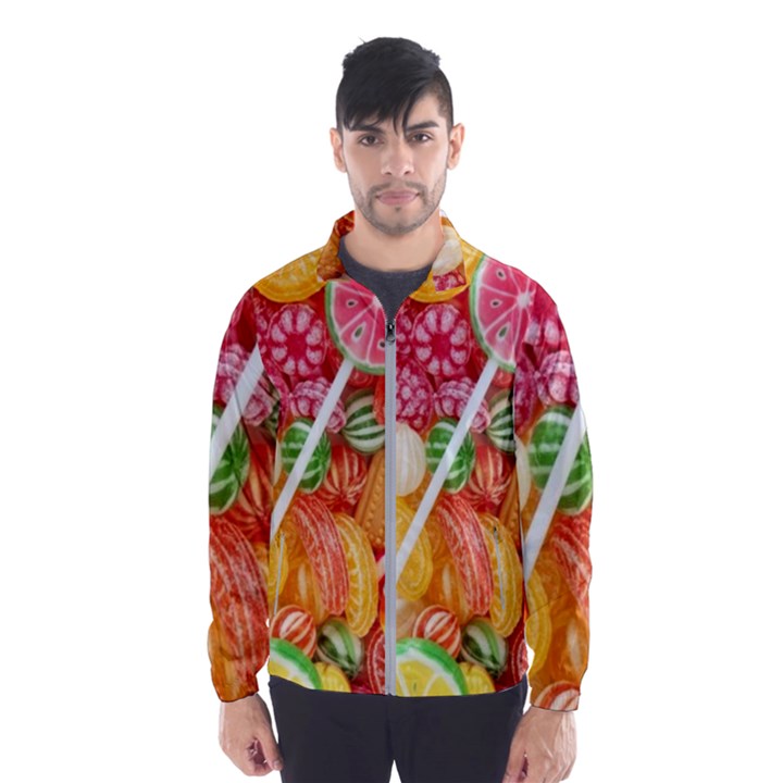 Aesthetic Candy Art Men s Windbreaker