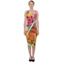 Aesthetic Candy Art Sleeveless Pencil Dress View1