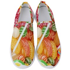 Aesthetic Candy Art Men s Slip On Sneakers by Internationalstore