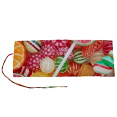 Aesthetic Candy Art Roll Up Canvas Pencil Holder (s) by Internationalstore