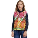 Aesthetic Candy Art Kid s Button Up Puffer Vest	 View1