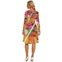 Aesthetic Candy Art Long Sleeve Dress With Pocket View4