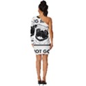 Black Hole T- Shirt Planet Eater Colour T- Shirt Long Sleeve One Shoulder Mini Dress View4