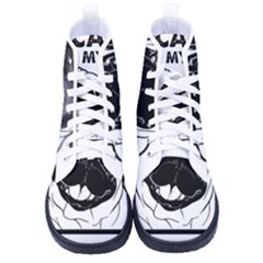 Black Hole T- Shirt Planet Eater Colour T- Shirt Men s High-top Canvas Sneakers by EnriqueJohnson