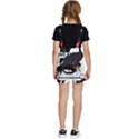 Black Hole T- Shirt Planet Eater Colour T- Shirt Kids  Short Overalls View4