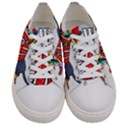 Weiner T- Shirt Walking In A Weiner Wonderland T- Shirt (1) Women s Low Top Canvas Sneakers View1